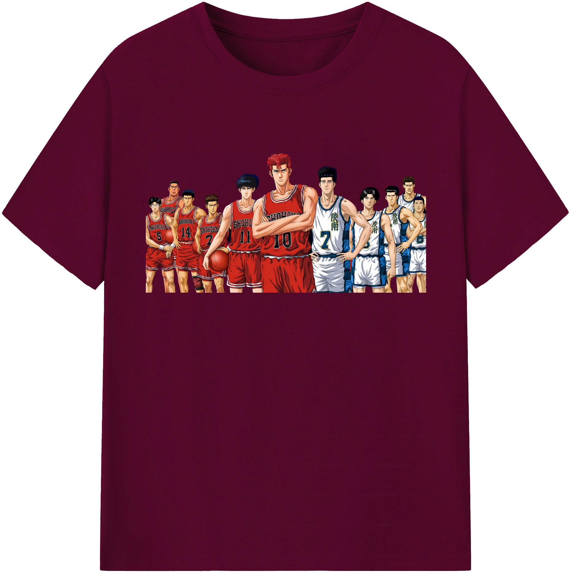 （画像用） SLAM DUNK／スラムダンク レディースカジュアルプリントTシャツ（綿100％）